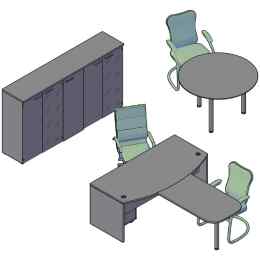 Мебель для персонала XTEN комплектация №3