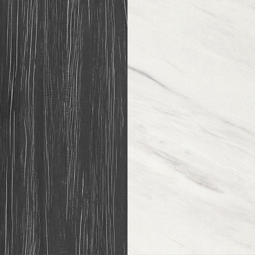 Графит/Леванто белый