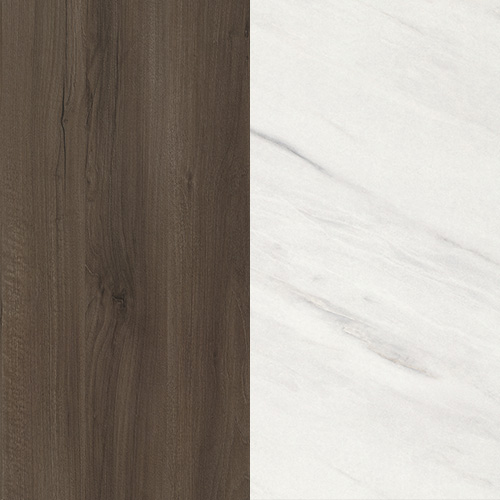 Орех Пацифик Табак/Леванто белый