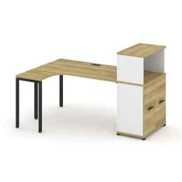 Стол эргономичный Concept CN.SA-213 Металл черный