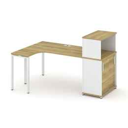 Стол эргономичный Concept CN.SA-219 Металл белый