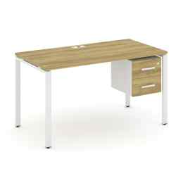 Стол рабочий Concept CN.SP-115 Металл белый