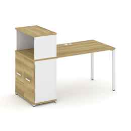 Стол рабочий Concept CN.SP-226 Металл белый