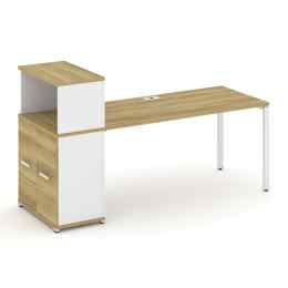 Стол рабочий Concept CN.SP-228 Металл белый