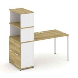 Стол рабочий Concept CN.SP-230 Металл белый