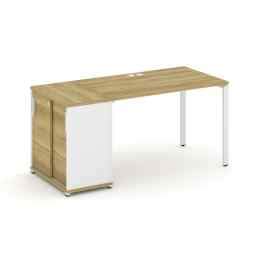 Стол рабочий Concept CN.SP-234 Металл белый