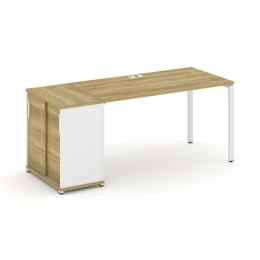 Стол рабочий Concept CN.SP-235 Металл белый