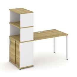 Стол рабочий Concept CN.SP-242 Металл белый