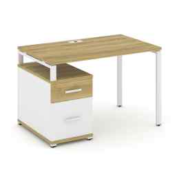 Стол рабочий Concept CN.SP-306 Металл белый