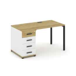 Стол рабочий Concept CN.SP-401 Металл черный