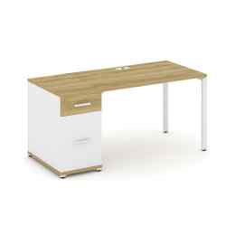 Стол рабочий Concept CN.SP-406 Металл белый