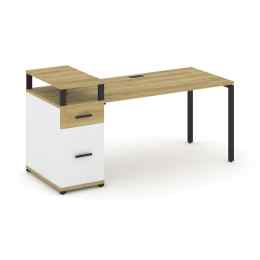 Стол рабочий Concept CN.SP-415 Металл черный