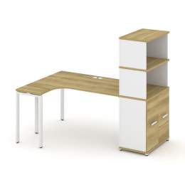 Стол эргономичный Concept CN.SA-215 Металл белый