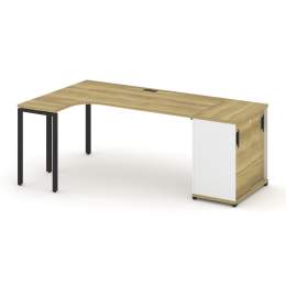 Стол эргономичный Concept CN.SA-218 Металл черный