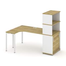 Стол эргономичный Concept CN.SA-221 Металл белый