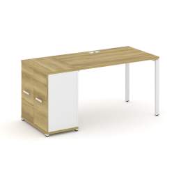 Стол рабочий Concept CN.SP-218 Металл белый