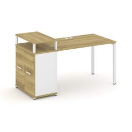 Стол рабочий Concept CN.SP-222 Металл белый