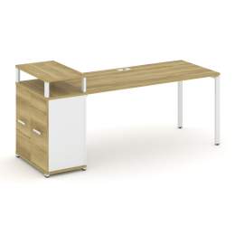 Стол рабочий Concept CN.SP-224 Металл белый