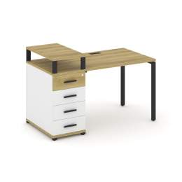 Стол рабочий Concept CN.SP-409 Металл черный