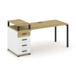 Стол рабочий Concept CN.SP-411 Металл черный