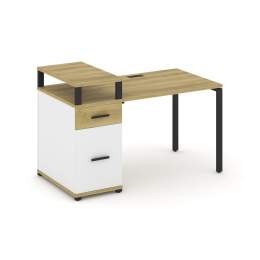 Стол рабочий Concept CN.SP-413 Металл черный