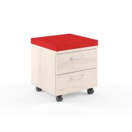 Тумба мобильная с подушкой XMC-2D