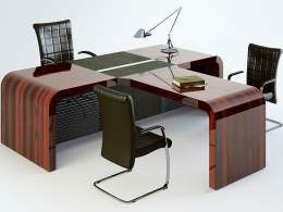 DA26B Стол с конференц-приставкой эбони