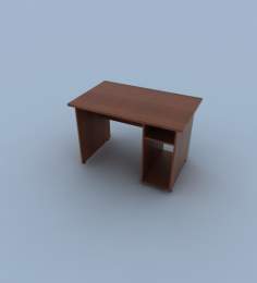 Стол прямоугольный компьютерный (правый) 29S311