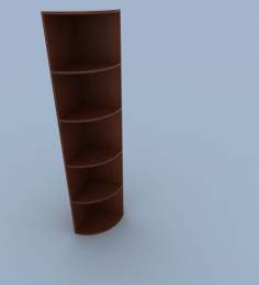 Стеллаж открытый угловой ОШС2