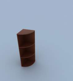 Стеллаж открытый угловой ОШС4