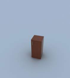 Стеллаж закрытый (правый) ШС52-04R